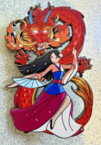 Pin mulan fighting - pin,